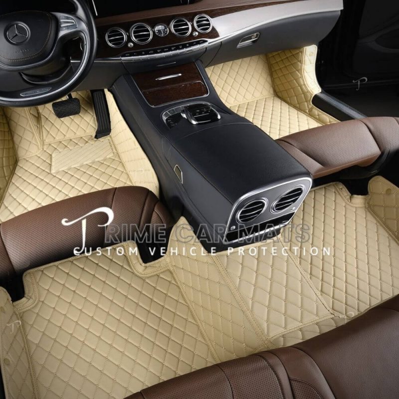 Beige Car Mats Set