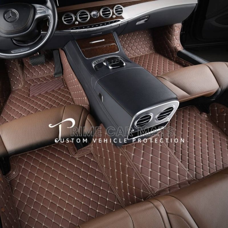 Dark Brown Car Mats Set